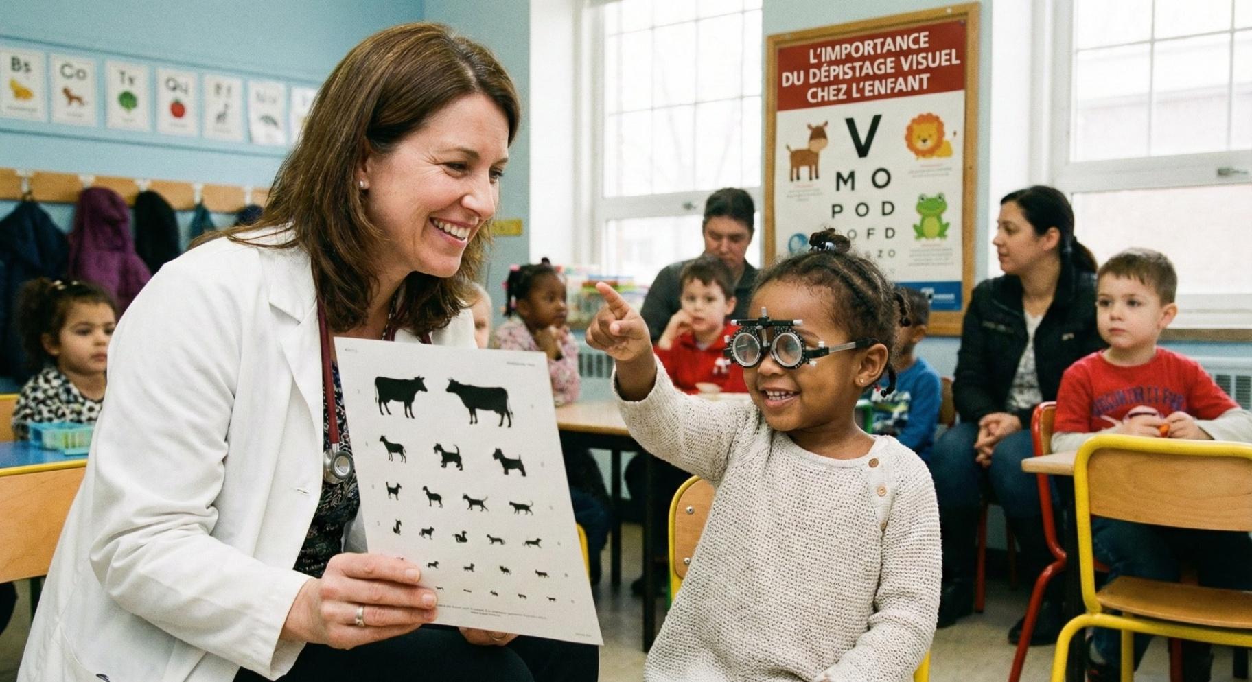 L'importance du dépistage visuel chez l'enfant